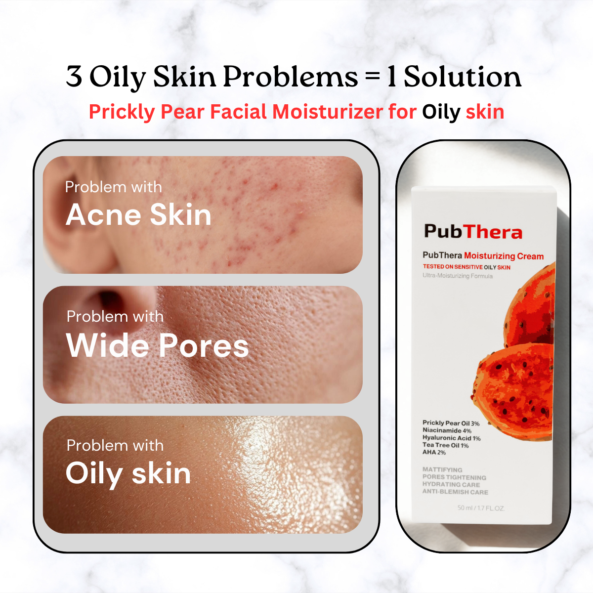 PubThera Prickly Pear Skincare Benefits - فوائد كريم التين الشوكي للبشرة